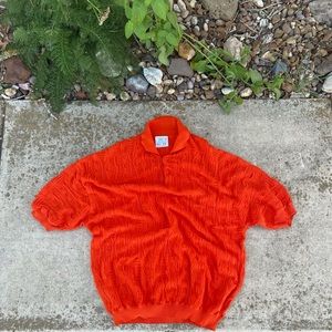 Coogi Orange sweater